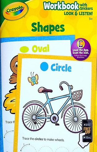 Crayola Shapes Workbook